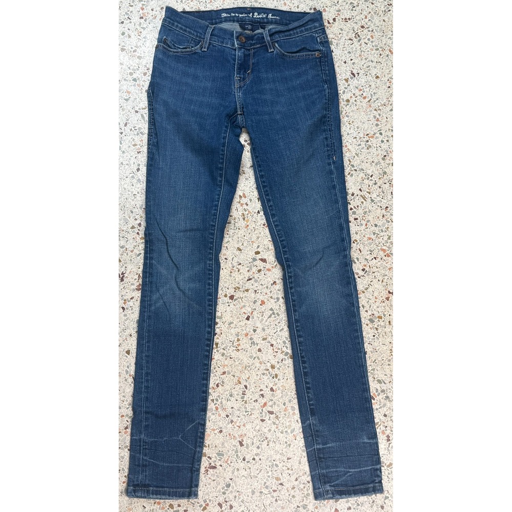 Levi s 531 Low Skinny Vintage Women's 5 Pocket Denim Jeans Size 0/25